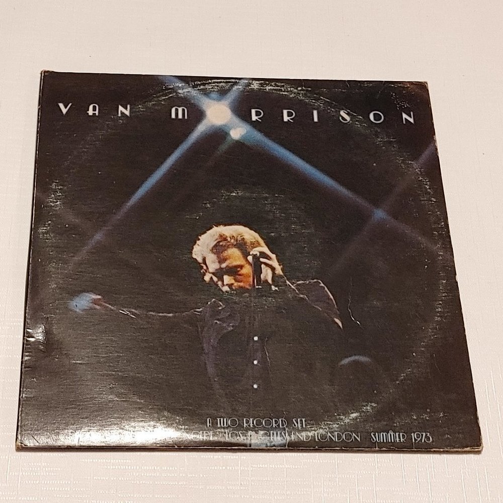 1973 Van Morrison A Two Record Set Recorded LA and London Vinyl Record